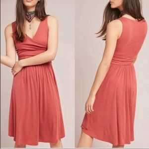 Anthropologie Maeve Tank Top Wrap Dress